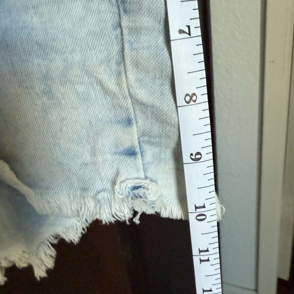 Divided Light Blue Jean Shorts - Picture 3 of 3